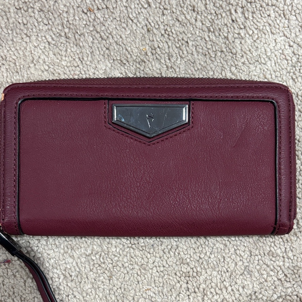 Elegant Burgundy Women's Wallet